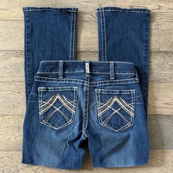 Ariat Real Denim Low Rise Bootcut Jeans - Picture 1 of 13